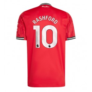 Billiga Manchester United Marcus Rashford #10 Hemmatröja 2025-26 Kortärmad